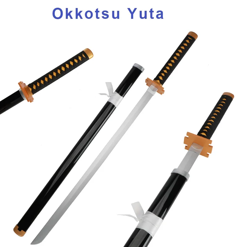 Anime Katana Jujutsu Kaisen Cosplay Armas, Okkotsu Yuta, Miwa Kasumi, Bamboo Toy Espada, 104cm, 41"