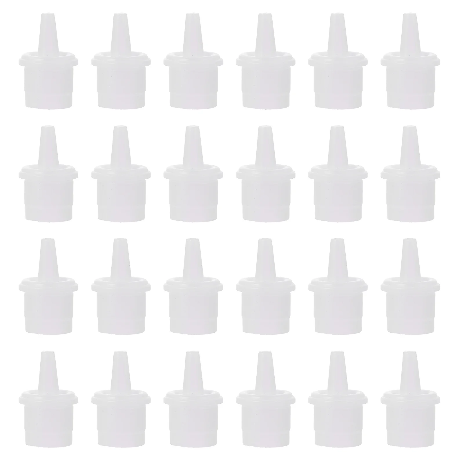 100Pcs Wimpern Verlängerung Kleber Düse Ersatz Gerät Präzise Steuerung Effiziente Anwendung Salon Liefert Ersatz Kappe