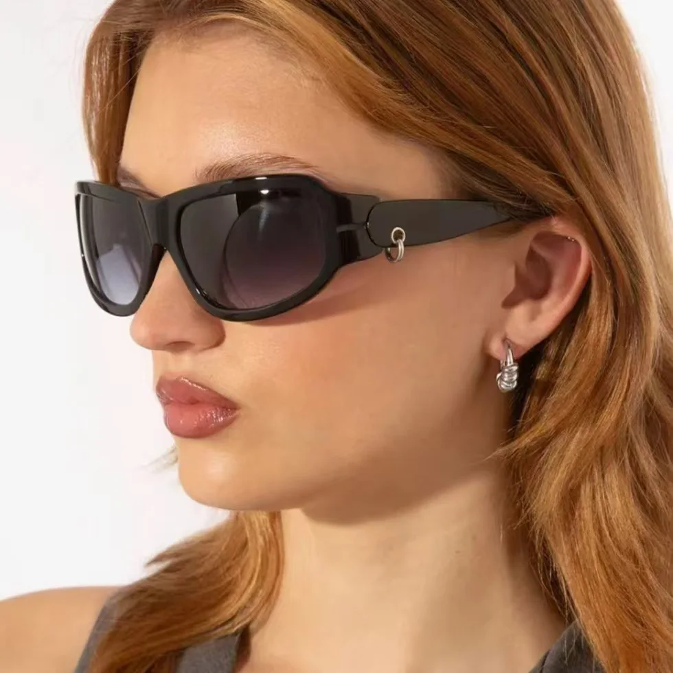 High Quality Men Sunglasses Fashion Stylish Anti-reflective Sun Glasses Female Party Show Performance Sun Glass