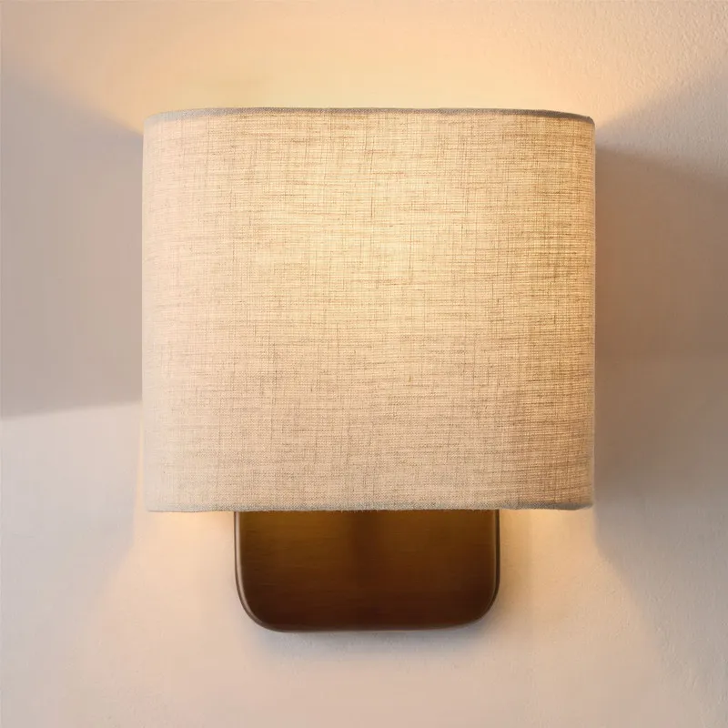 Wall lamp Bedroom bedside lamp Living room Study creative minimalist designer Home aisle lamp