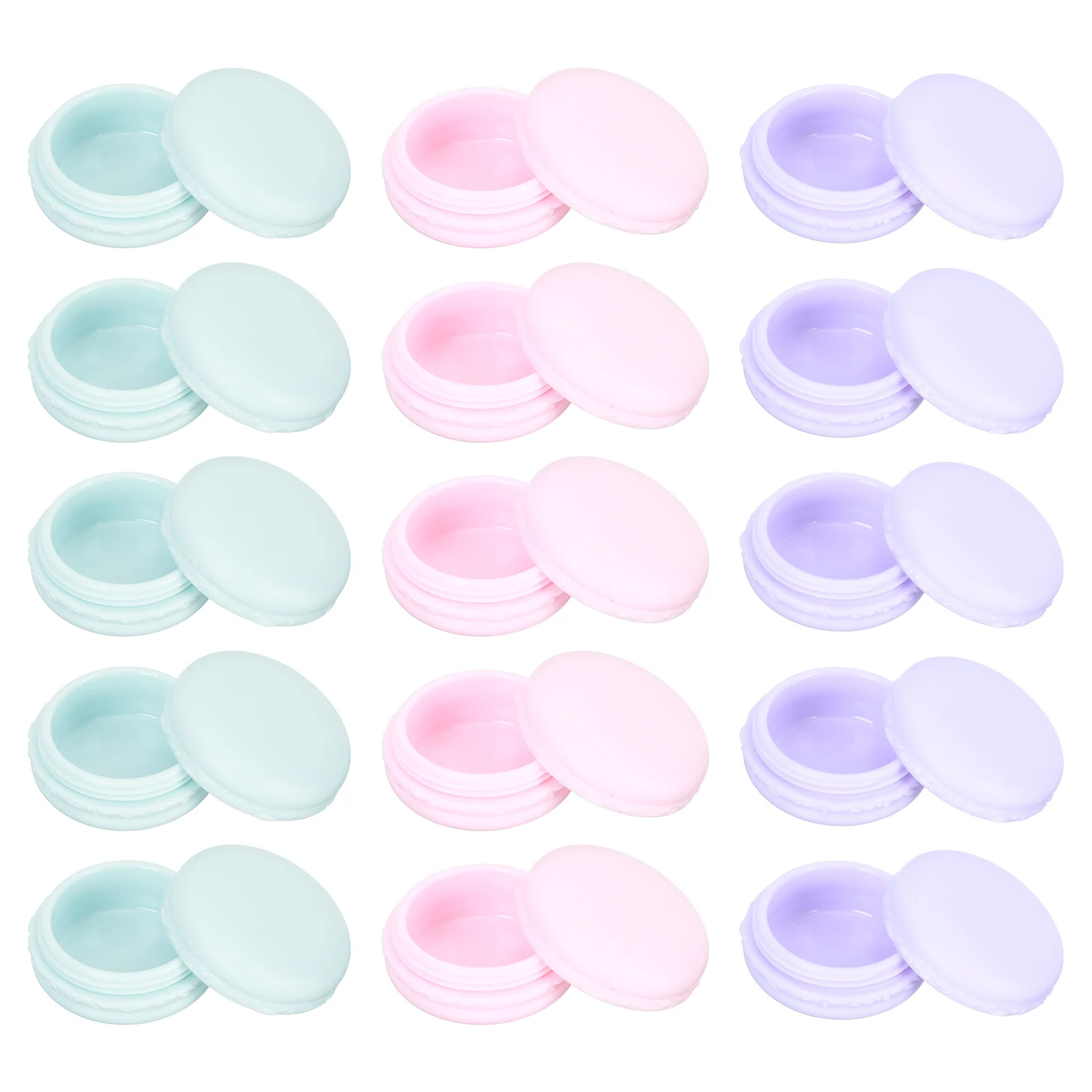 

30pcs Portable Empty Jars Macaron Color Cream Mask Storage Holder Refillable Makeup Container Ointments Jar Facial