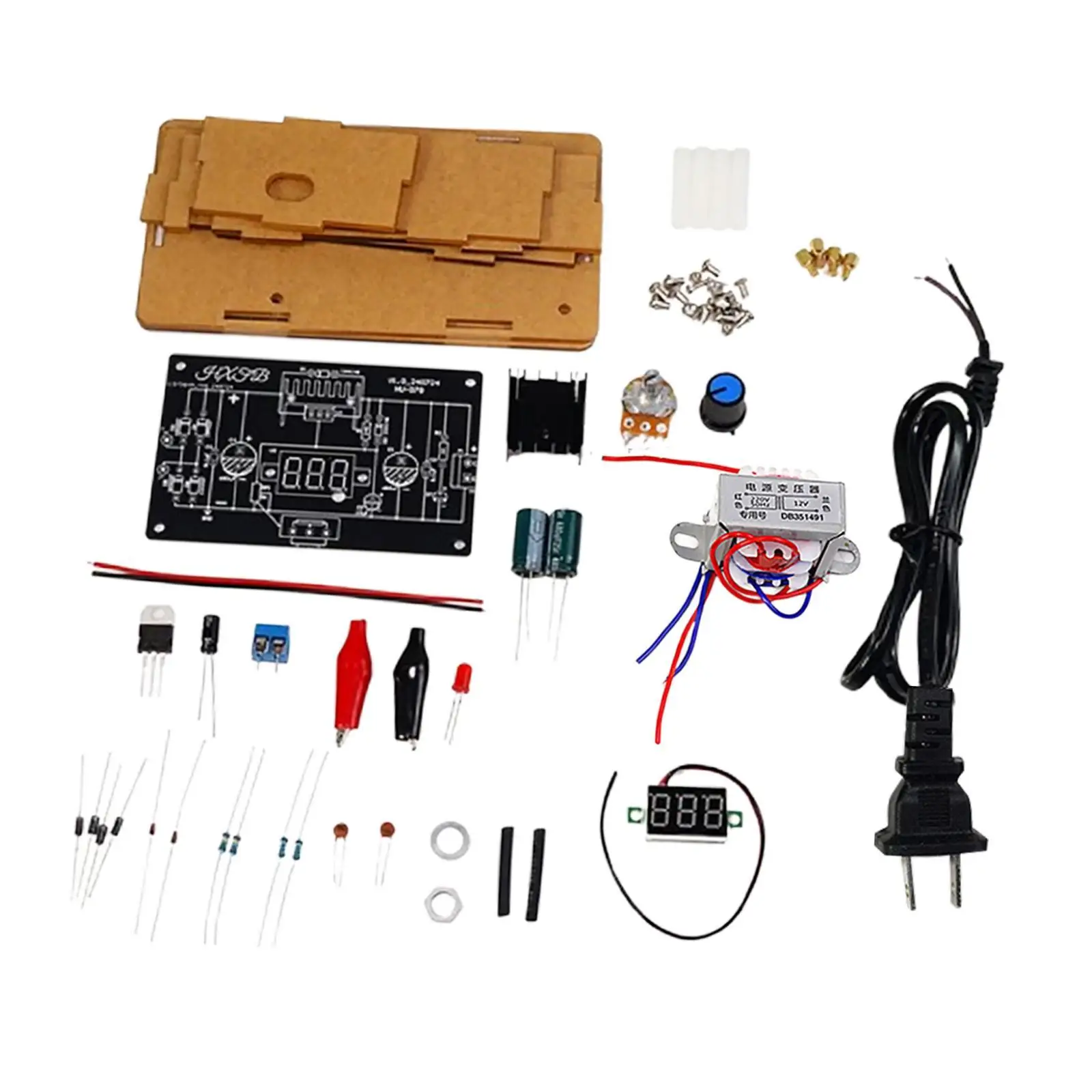 

Voltage Regulator Kit Soldering Project Electronic Exercise Kit for Students