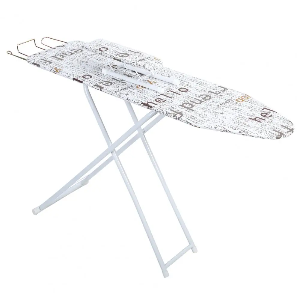 Ironing Board, Full-Size Foldable Board, Foldable Household Ironing Board, Extended Ironing Board Outside with Heat-Resistant Co