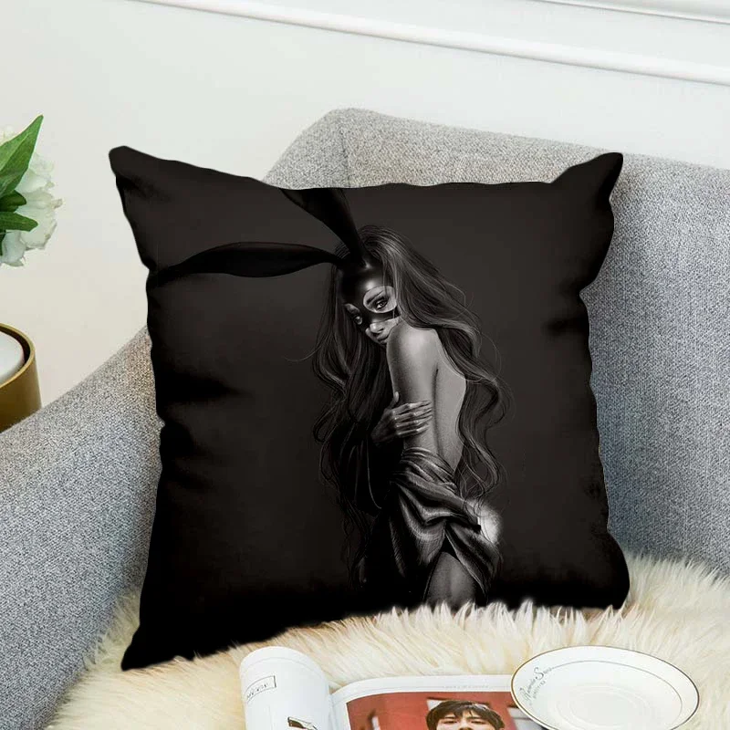 Ariana Grand Pillow Case Polyester Decorative Pillowcases Throw Pillow Cover style 35/40/45CM