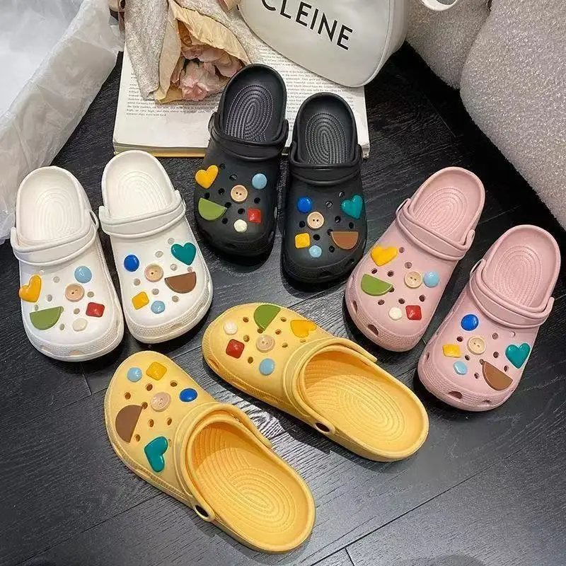 2025 New Summer Women Waterproof Slippers Summer Outdoor Women Slides Soft Sole Garden Shoes Indoor Classic Nursing Clogs Sandal