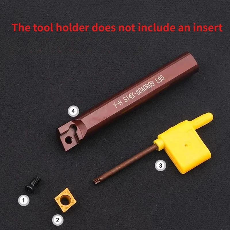 

Портативный экскаваторный бурильный станок S12/14X-SCACR/SCMCN/SCACL09: специальный инструмент для обработки внутренних отверстий, резьбонарезной станок для рытья и обработки отверстий, инструментальный стержень.