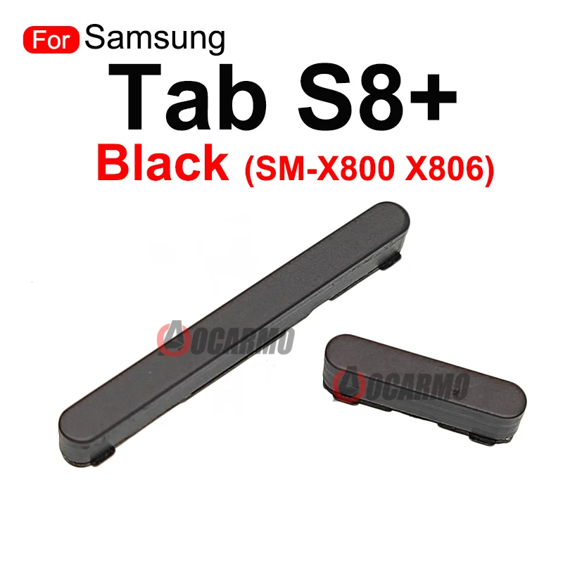 For Samsung Galaxy Tab S8Ultra s8+ Plus Tab s9+ SM- X810 X818 X900 X906 x800 x806 GT-P5200 Side Key Buttons Replacement Parts