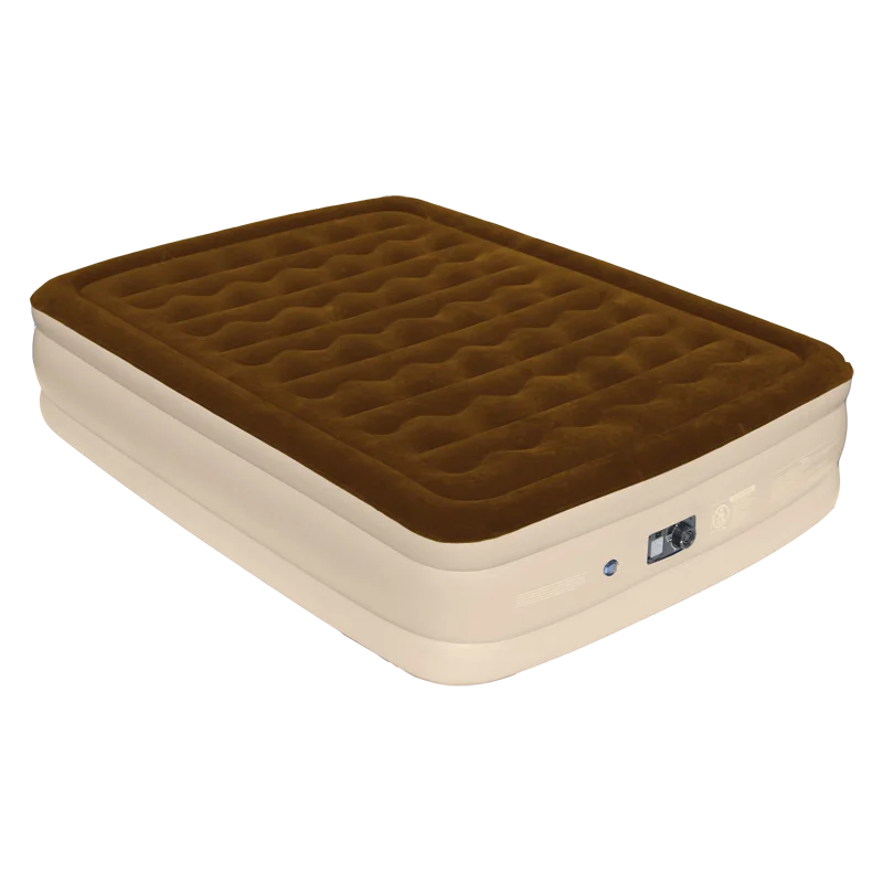 

Inflatable Air Bed with Built-in Pump for Outdoor Indoor