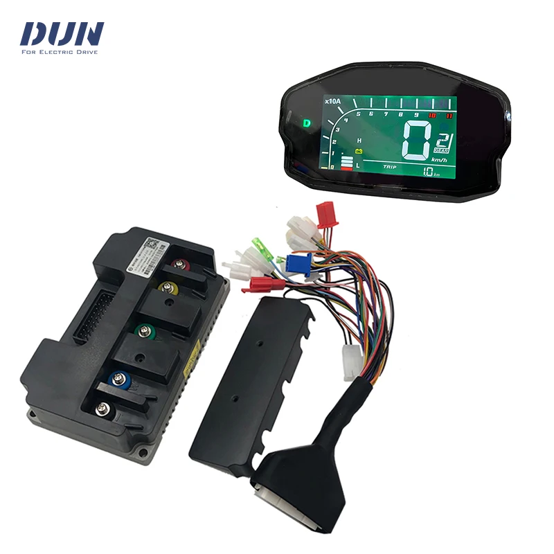 

FOC IPMSM FarDriver ND72260 48V 60V 72V 80A 1KW 2KW BLDC E-Scooter Motor Controller with DKD Colorful Display