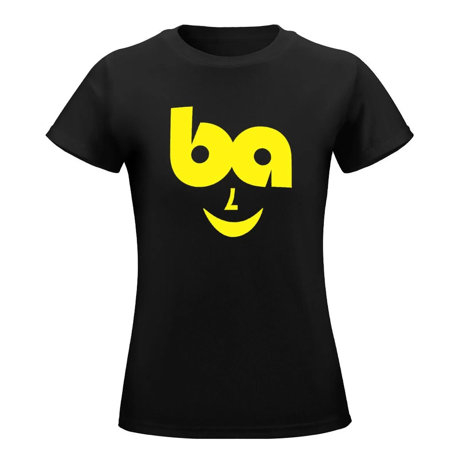 'Bon Accord' drinks - Face logo (1970s/80s) T-Shirt oversized graphics clothes for Women