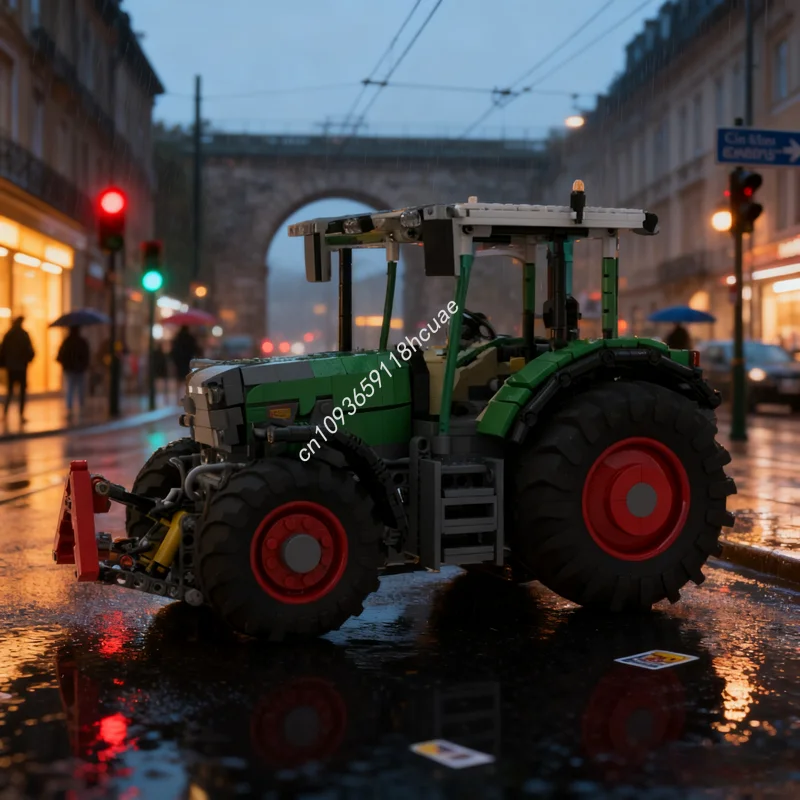 

1116 шт. MOC Fendt серии трактор техническая модель строительные игрушки блоки архитектура креативные рождественские подарки идея детский день рождения