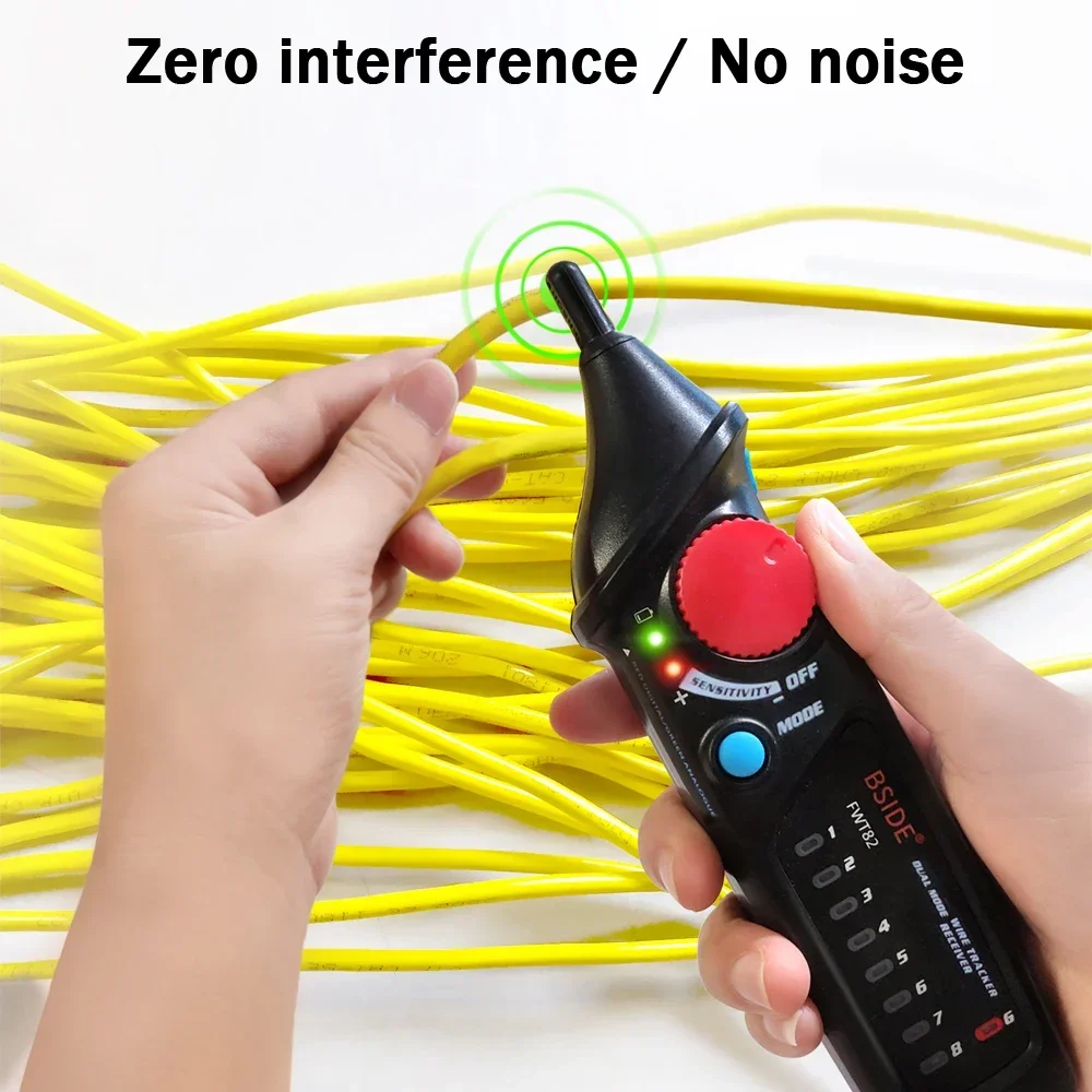 BSIDE FWT82/81 Network Cable Tracker Professional RJ45 RJ11 Telephone Toner for Ethernet  LAN  analyzer  tools