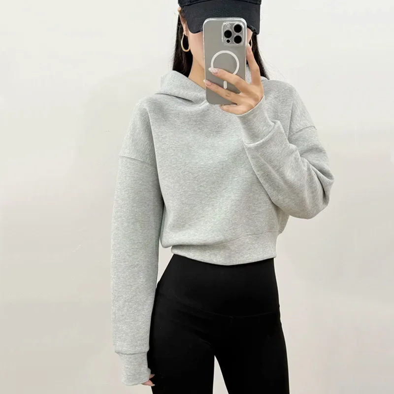 Women's Crop Sweat Hoodie