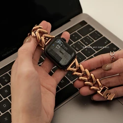 Love Heart Starlight Metal Strap For Apple Watch Band 49mm 41mm 40mm 44 45 38mm Zinc Alloy Band For iWatch Ultra 10 8 7 SE 6 5 4