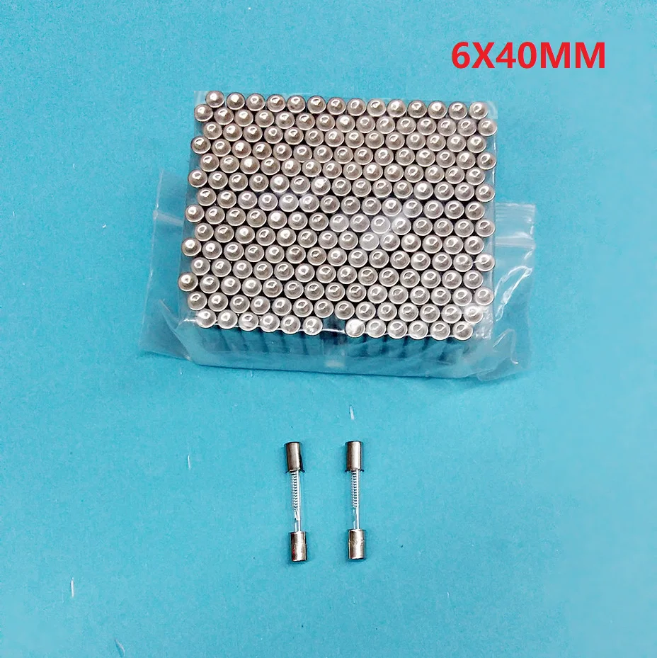 

10 шт. 6*40 мм 5 кВА 0.6А 0.65А 0.7А 0.75А 0.8А 0.85А 0.9А Предохранитель для микроволновой печи