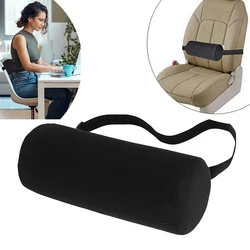Car Seat Oil Cylinder Lumbar Roll Pillow Office Chair Lumbar Protector Back Lumbar Fatigue Relief Rolling Lumbar Support