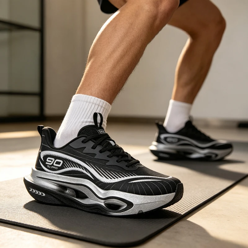 Carbon Plate Running Shoes 7U PRO Men Energy Return Cushion Sneakers Lightweight Marathon Racing Footwear for JoggingTraining