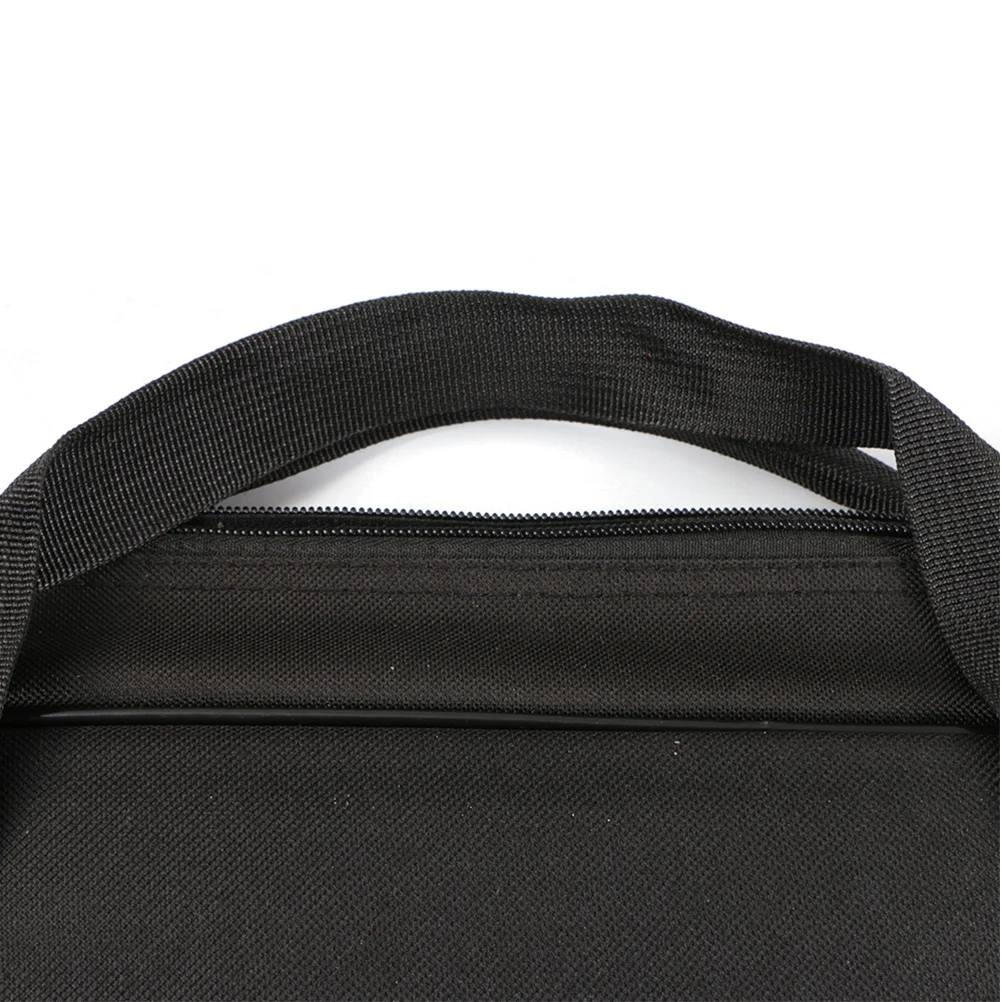 

Portable Bow Accessories Bag Large Capacity Nylon Storage for Compound Bow Adjustable Strap Washable Lightweight Black