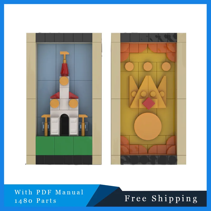 

1480 шт., игра, карты Таро, технология, популярные модульные MOC, креативные строительные блоки, детские головоломки, сборные игрушки, рождественские подарки