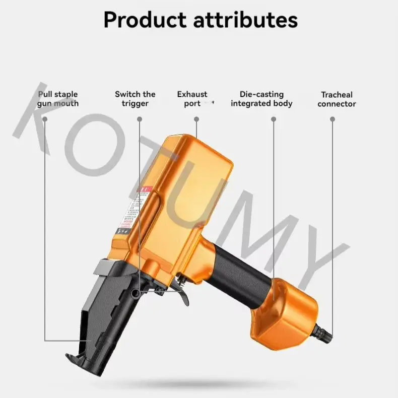1.5-4mm Wooden Square Nail Lifting Gun BD70 Nail Removal Gun Pneumatic Nail Puller 0.5-0.8Mpa