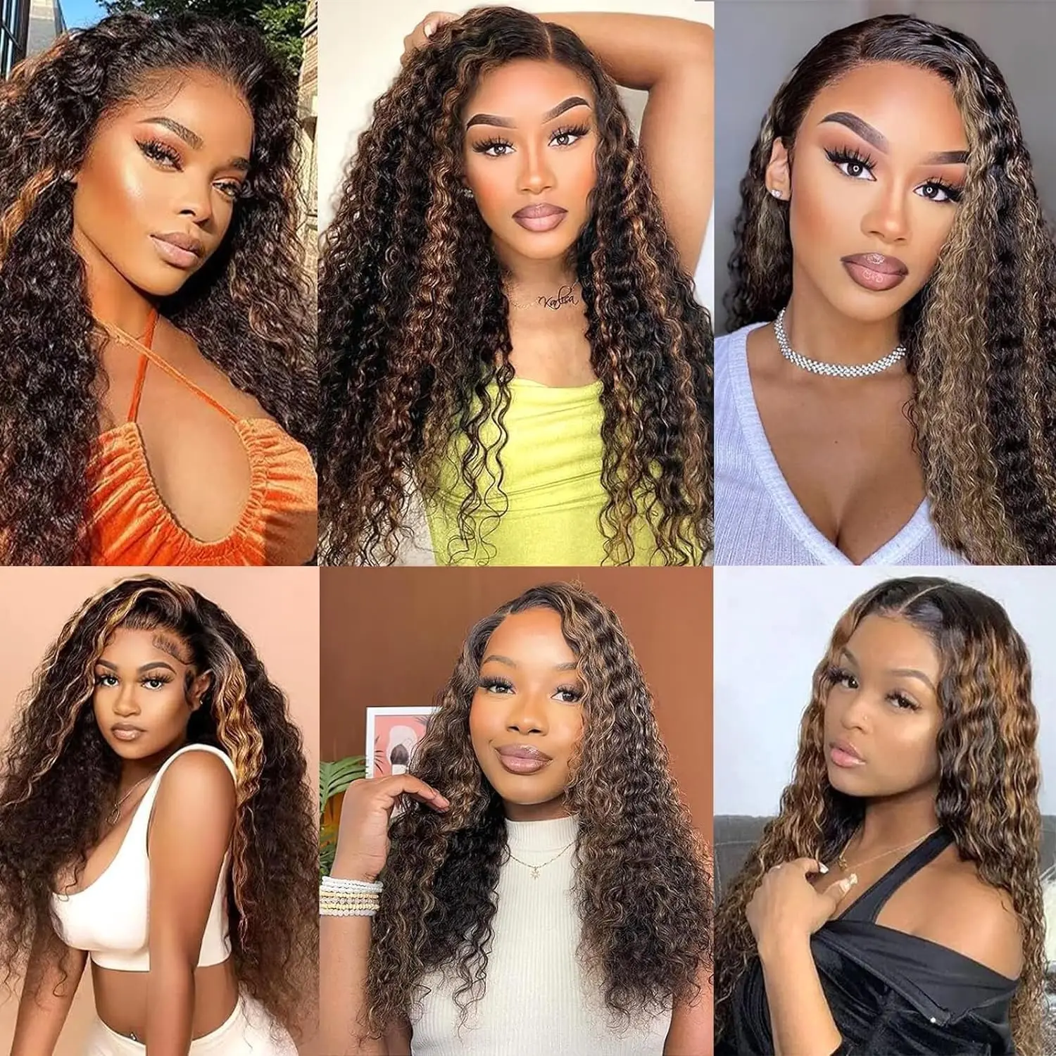 Botisi 1b/30 أبرز شعر مستعار شعر الإنسان 13x6 شعر مستعار مجعد موجة عميقة الباروكات 13x4 الدانتيل أمامي موجة المياه باروكة من شعر طبيعي البرازيلي