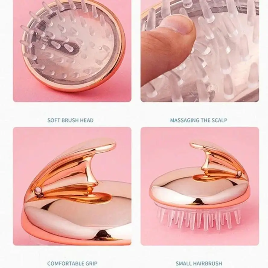 New 1 Pack Upgrade Soft Shampoo Brush Head Massage Brush Massage Comb Shampoo Anti-Dandruff Anti-Itching Head Grabber