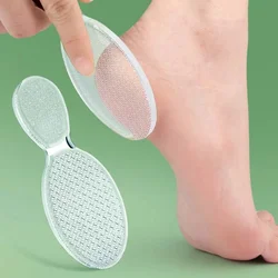Foot Care Tools Nano Glass File Scrubber Horny Grinding Glass Pedicure Tool Callus Dead Skin Remover Transparent