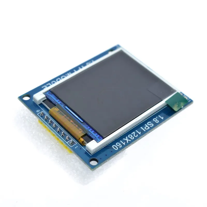 Smart Electronics Display modulo LCD TFT SPI seriale da 1.8 pollici 128*160 + adattatore PCB presa SD IC di alimentazione per Arduino 1.8 ''128x160