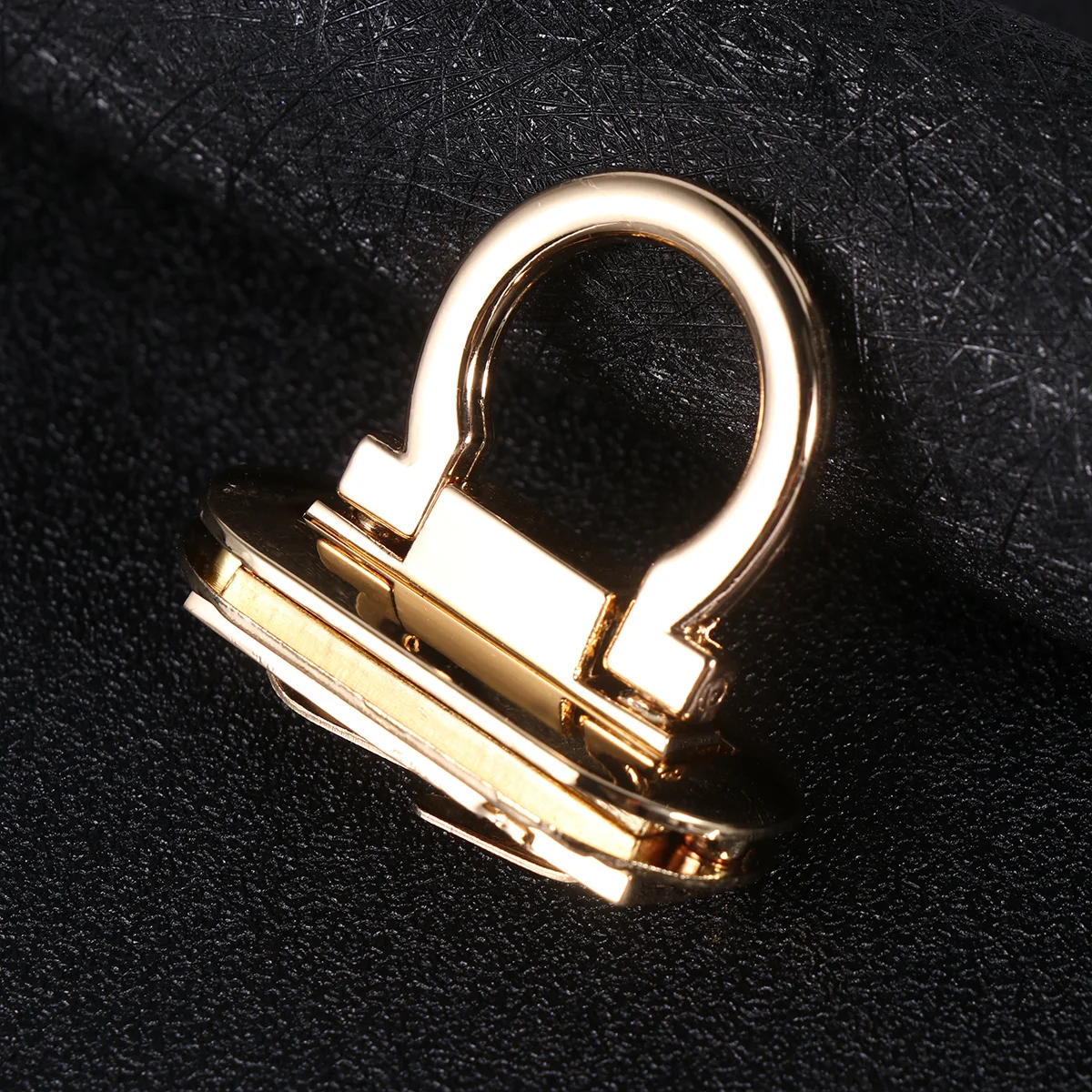 

4 PCS Wallet Bag Lock Insert Suitcase Accessories Mortise Golden Padlock Clutch