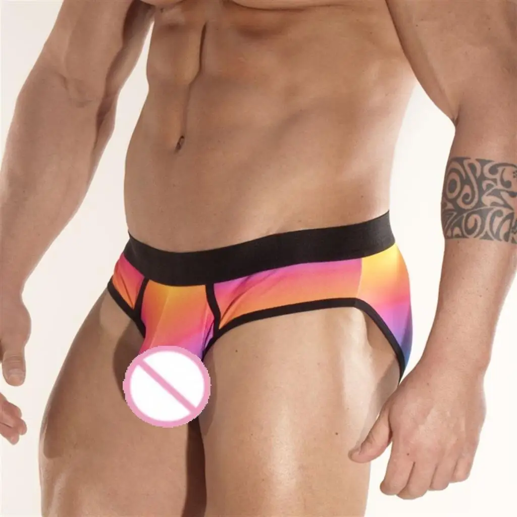 Lingerie Pria Motif Pelangi