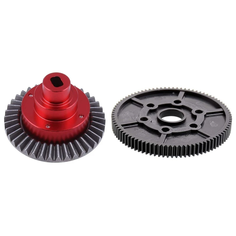 RC Connect Box With Main Gear 38T 18009 Upgraded With 1PC Model Car Driven Gear R86028 87T Plastic Gears