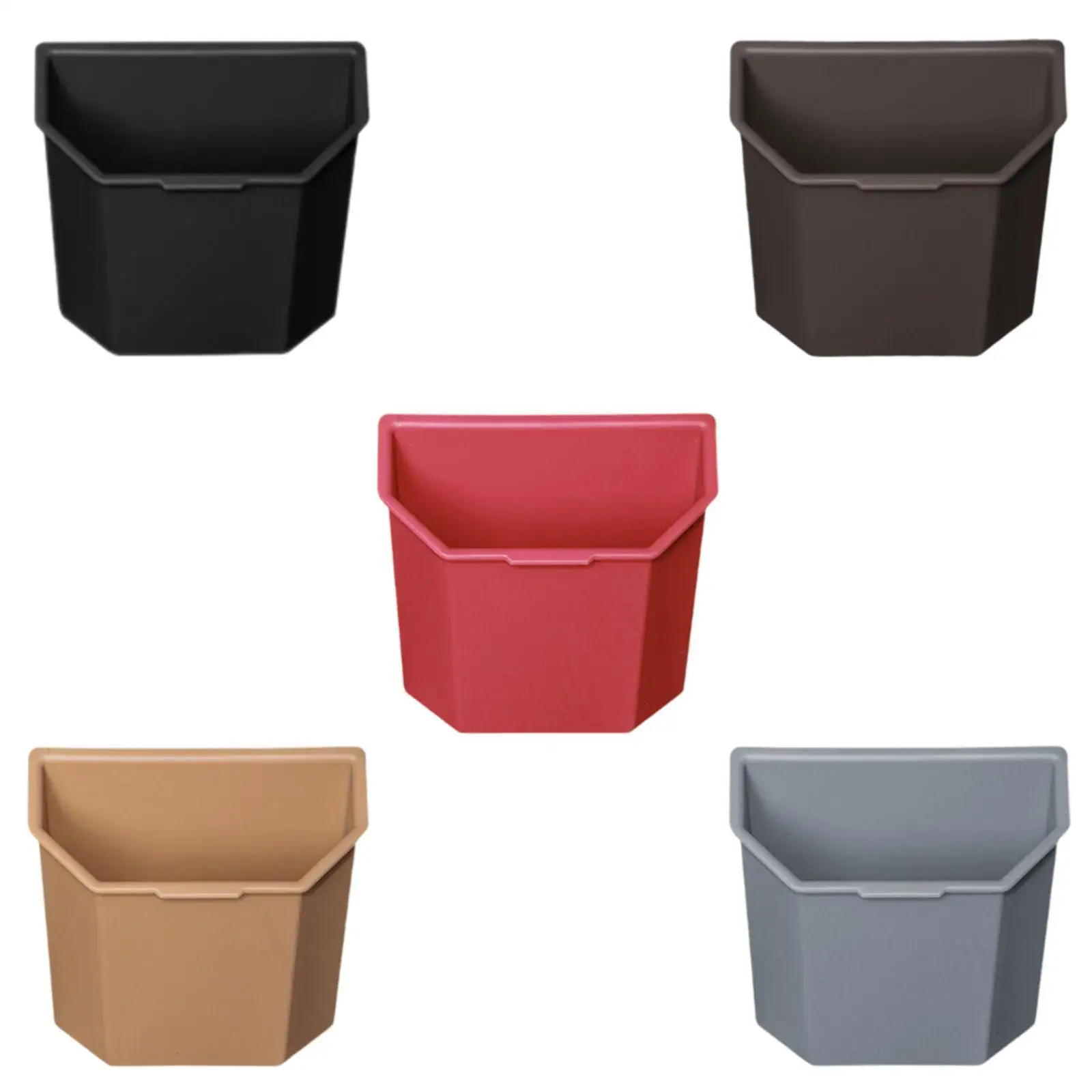 Car Garbage Can Replacement Wastebasket Sturdy Rear Center Console Organizer