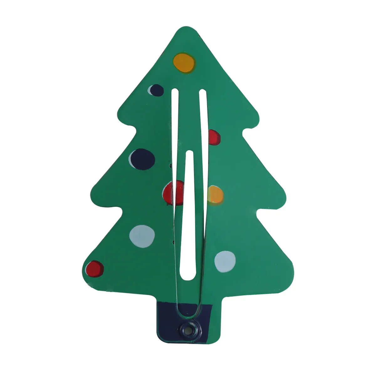 

Набор из 12 заколок для волос в форме елки с праздничными узорами, милые заколки-зажимы для волос, праздничные аксессуары для подростков