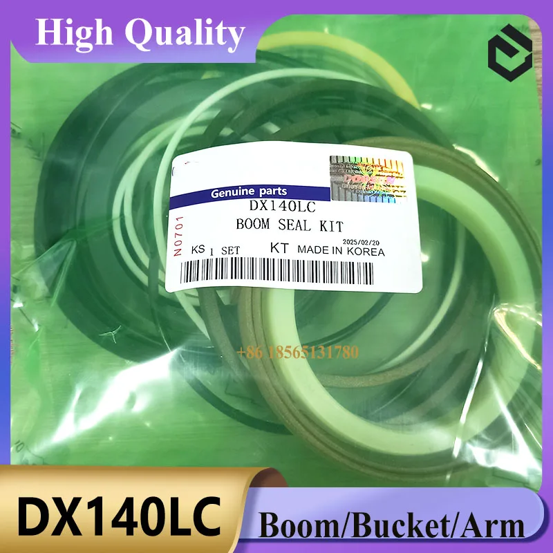 

DX140lc DX140LC Boom/Bucket/ Arm Seal Kit Cylinder Seal Kit for Doosan Excavator Parts