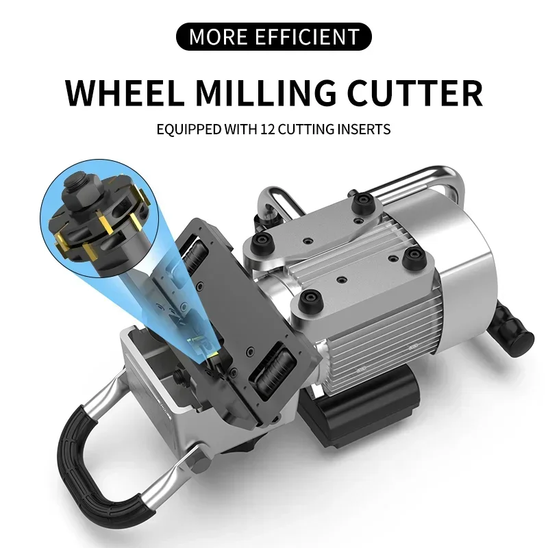 

с регулируемым углом 0-60 градусов, электрическая ручная машина для снятия фаски с плоским углом 1500 Вт, 220 В, 2800 об/мин