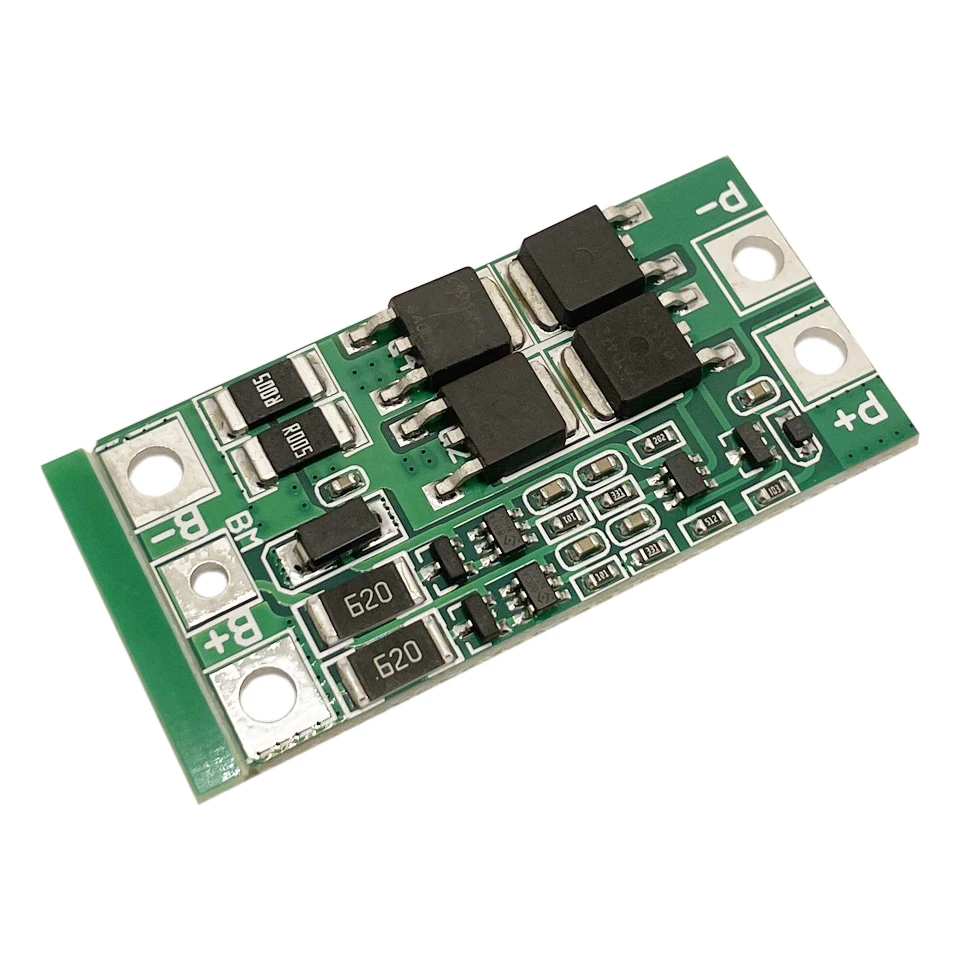 BMS 2S 10A 7.4V 8.4V LiFePO4/Lithium Battery Charge Board with Balance Equalizer Short Circuit Protection for LED Power Supply