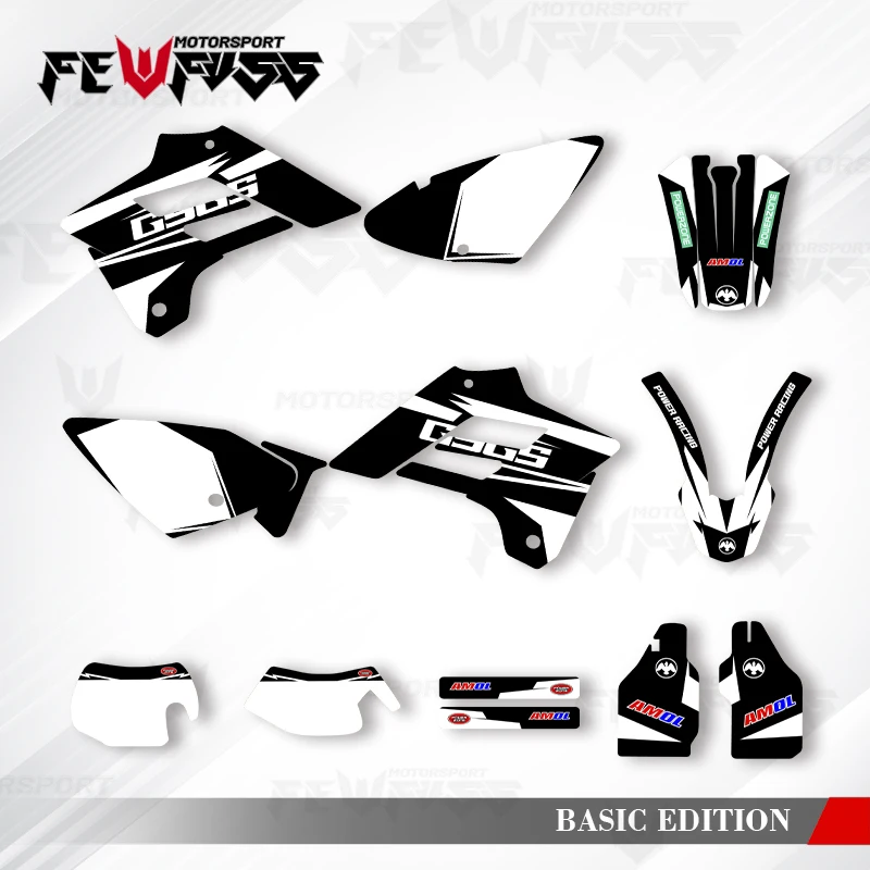 

Fewfuss Graphics Decals Stickers Motorcycle Background Custom For GASGAS GAS GAS EC 125 250 300 350 450 2002-2006 002