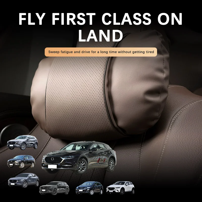 

1pcs Car Neck Support Protect Pillow Auto Seat Headrest Parts For Mazda CX-5 CX-4 CX-7 CX-8 CX-30 CX-50 2006-2022 2023 2024 2025