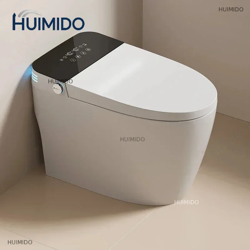 Smart Toilet Automatic Intelligent WC Mode Bidet S Trap Modern Sanitary Ware with Remote Auto Open Flush