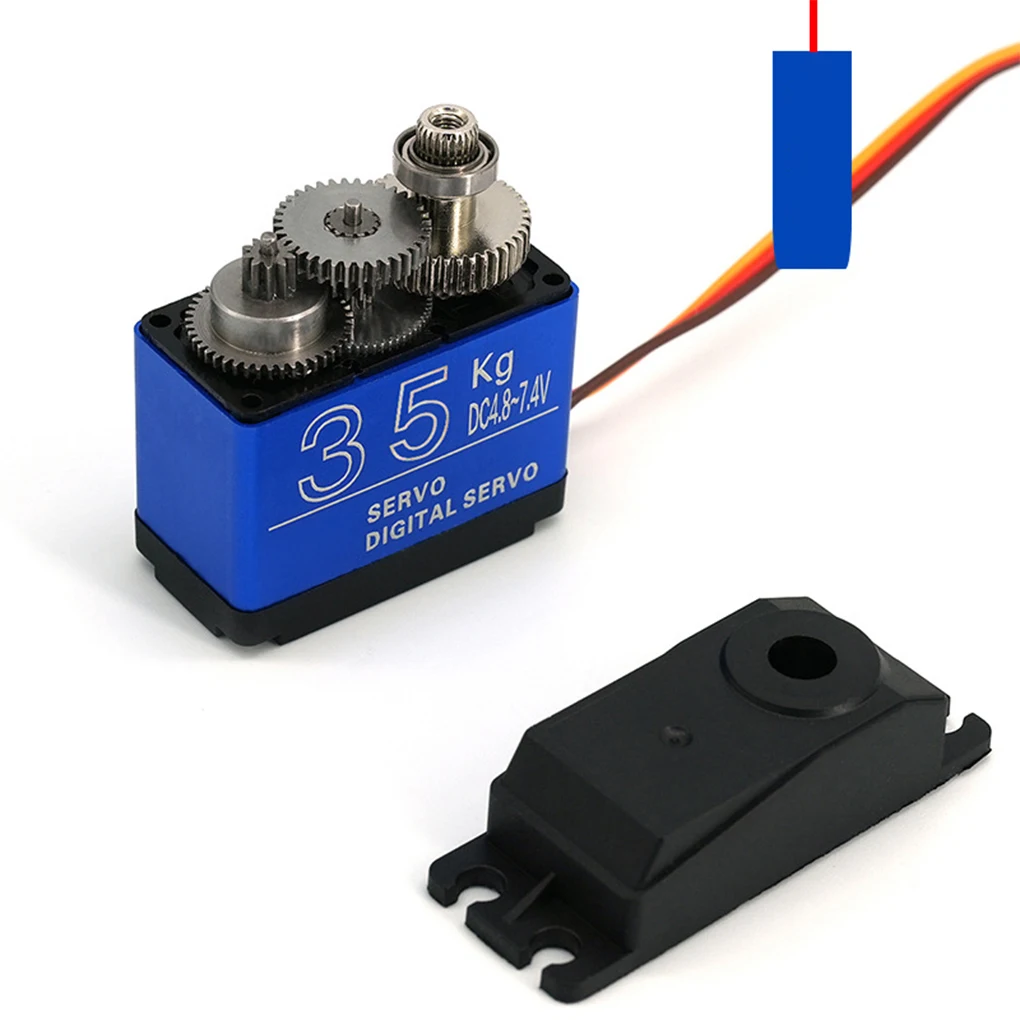 High Reliability Servos For R/C Truck Performance Enhancement ABS Digital Steering Gear Robot Arm 20kg