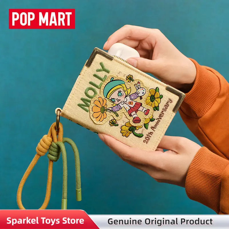 

POPMART Molly Scenery Along The Way Series Mini Memory Album Bag Blind Box Molly 20th Anniversary Periphery Toys Gift For Girls