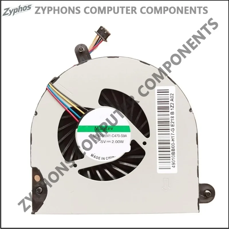 Laptop CPU Fan For HP ProBook 6560b 6565b 6570b EliteBook 8560p 8570p 8560b Notebook Cooling Heatsink Repair Accessories