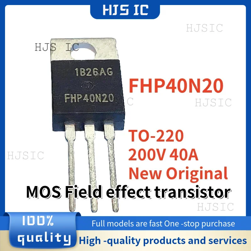 

10PCS 100% NEW Imported Original FHP40N20 40N20 TO-220 200V 40A MOS Field effect transistor Best Quality In Stock