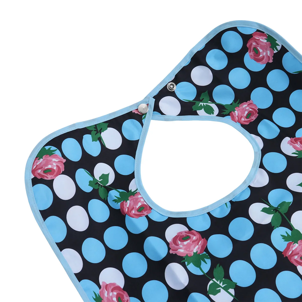 

Waterproof Eating Bib for Adults Mealtime Clothing Protector Absorbent Easy to Clean Detachable Ideal for Convalescents
