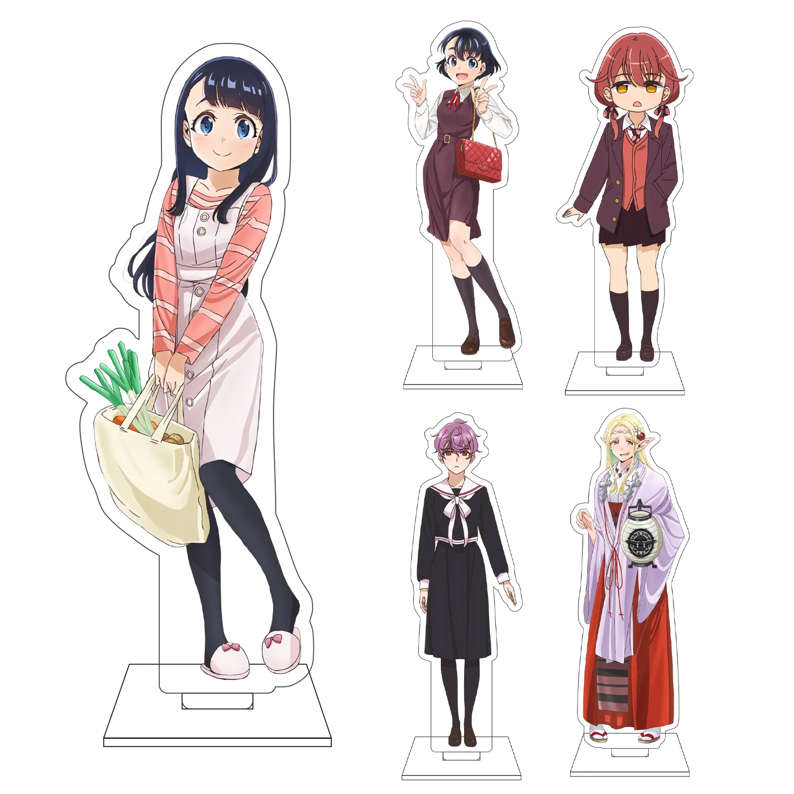 16CM Anime OTAKU ELF Cosplay Acryl-Figur Standplatte Yorudelira Rira Fenomenea Eldalie Ilma Fanomeneru Dekorationen Geschenk