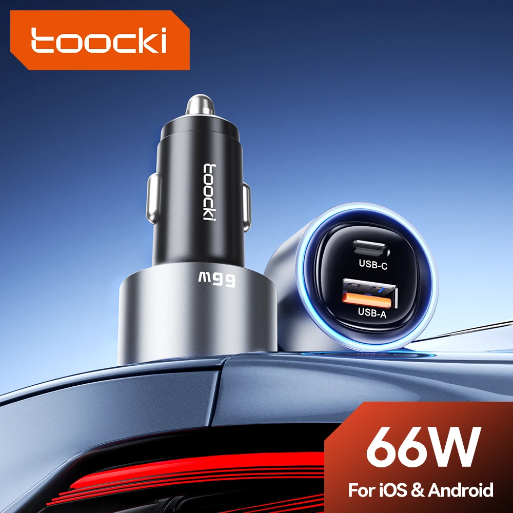 carregador-veicular-toocki-66w-usb-c-para-celular-com-pd-qc30-carregador-rapido-tipo-c-para-iphone-17-16-15-samsung-galaxy-s26-s25-xiaomi-huawei