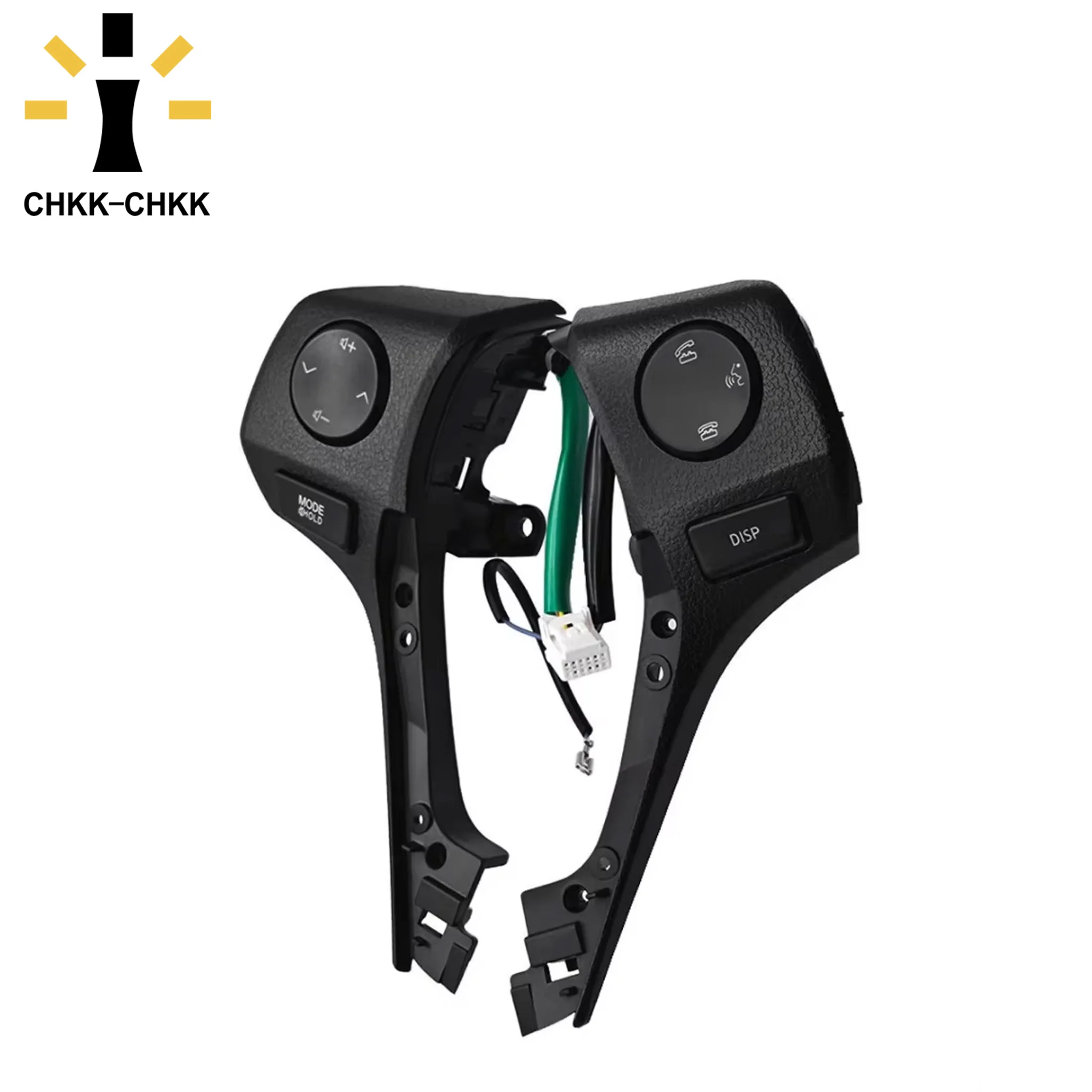 CHKK-CHKK Brand New Pair Steering Wheel Control Switch 84250-02560 8425002560 For Toyota Corolla RAV4 2014-2017