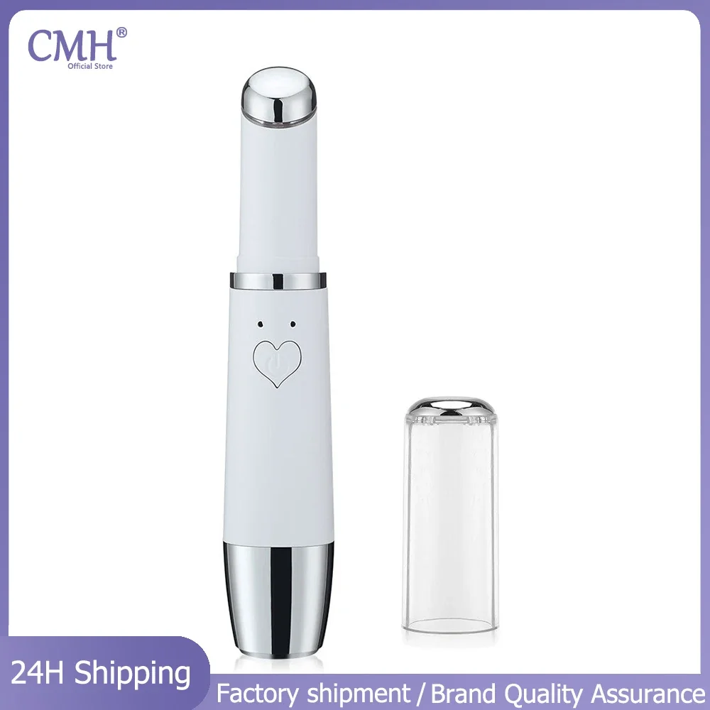 CMH EMS Electric Eye Massager Eye Skin Lift Anti Age Wrinkle Skin Care Tool Vibration 42℃ Hot Massage Relax Eyes Photo Therapy