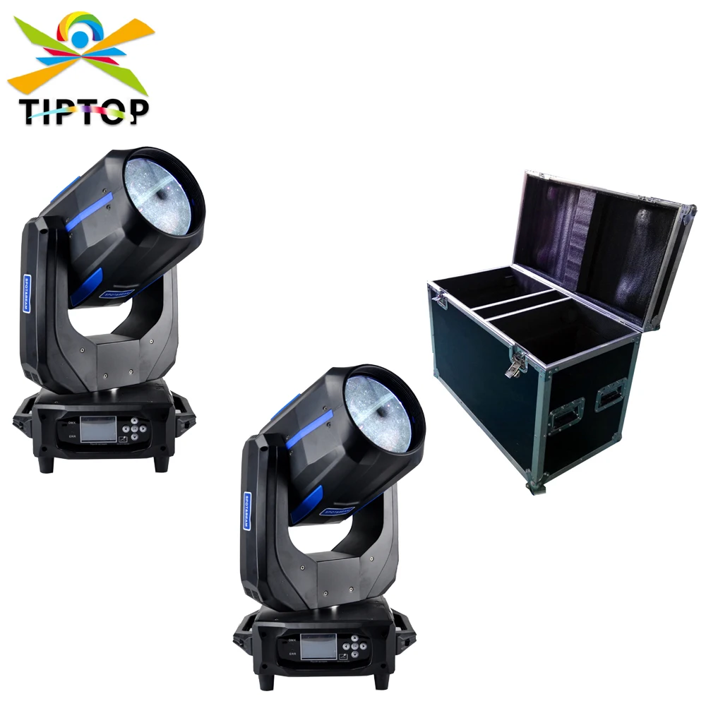 

2in1 FlightCase Pack Beam 260W 9R Moving Head High Lumen Power 16+24 Facet Rotating Prism Frost Filter DMX 3 PIN XLR