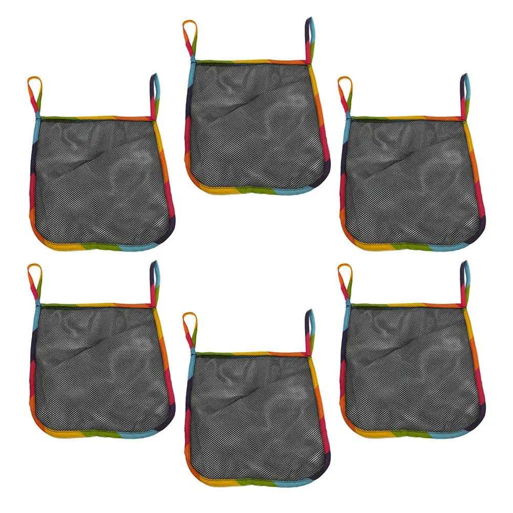 

6Pcs Universal Baby Stroller Hanging Organizer Large Capacity Storage Bag for Diapers Snacks Keys Phone Wagon Accessories